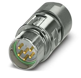 Złącze wielostykowe przemysłowe 6-pinowe M23 Montaż na kablu Wtyczka Phoenix Contact