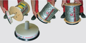 Podstawa Helutool do rozwijania przewodów szpula do 250mm średnicy do 190kg 903716