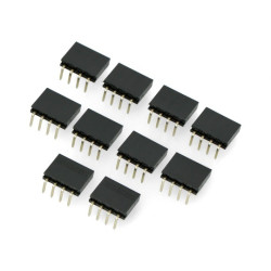 Gniazdo kątowe 1x4pin raster 2,54mm - 10szt.