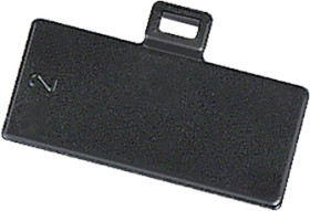 PE label, inscribable, (W x H) 22 x 10 mm, black, 01400111010