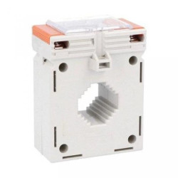 Przekładnik prądowy 150/5A, klasa 0,5s, na przewód 28mm, do szyny: 30x10mm, 25x15mm, 20x20mm DM1TP0150