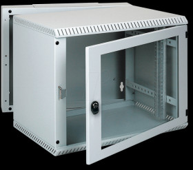 691609VGR.50 48.3 cm (19"), wall-mounted housing, 9 rack units, SG
