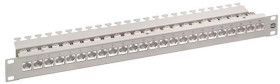 Panel RJ, Ha-VIS preLink, Cat6a, 24 portów, RJ45, 1U