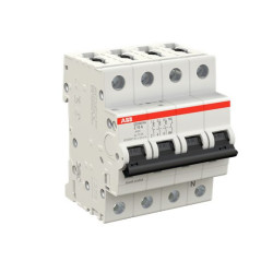 Wyłącznik nadprądowy MCB, Typ Z, 3+N, 16A, 400V, 125V, ABB, S200M