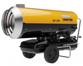 Nagrzewnica olejowa BV 290 E z odprowadzeniem spalin