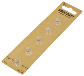 Ogniwo guzikowe LR 621 VOLTCRAFT LR621 1.5 V 5 szt. 6 mAh alkaliczno-manganowe