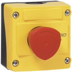 BACO LBX10410 Przycisk zatrzymania awaryjnego, Przycisk grzybkowy w obudowie 240 V/AC 2.5 A 1 NC IP66 1 szt.