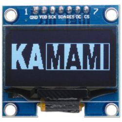 modOLED130_SPI WHITE - 7-pinowy wyświetlacz OLED 1,3&quot; SPI ze sterownikiem SH1106