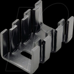 FK 234-SA-L2 Heat sink 28mm 17 K/W black anodised