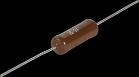 V5A 1K J wirewound resistor, axial, 5 W, 1 kOhm, 5