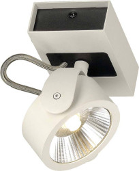 Lampa sufitowa LED SLV 1000128 17 W 1000 lm biały, czarny