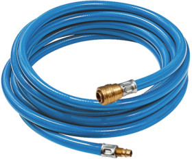 Compressed air hose kit, hose Ø 14.5/9 mm, L 10 m, 15 bar, polyester, for pneumatics, hydraulics and other supply lines, 113847