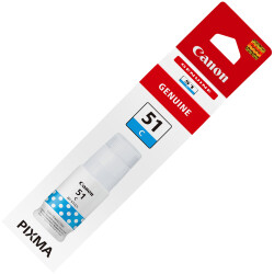 Canon 4546C001 GI-51C, Ink Bottle, Cyan