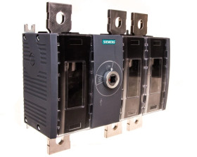 Rozłącznik izolacyjny 3P wlk4 500A bez napędu obrotowego przyłącza płaskie śrubowe 3KD4430-0QE20-0