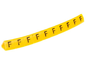 Oznacznik przewodów OZ-1/F żółty E04ZP-01020202700 /100szt./