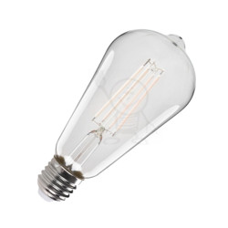 Filament E27 ST64 7W 2700deg;K klar Kanlux 3816 XLED