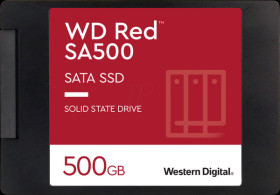 WDS500G1R0A WD RED SA500 NAS SATA SSD 500 GB
