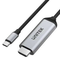UNITEK Kabel USB typ-C / HDMI 2.0 4K (wtyk / wtyk) 1,8m