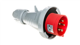 Wtycznka Przenośna 5P 32A 400V Czerowna Ip67 P17 Tempra Pro 555439