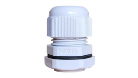 Dławnica Kablowa 9-14Mm Ip67 Gwint Metryczny Jasnoszara M20