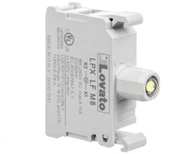 Oprawka z LED biała 185-265V AC migająca LPXLFM8