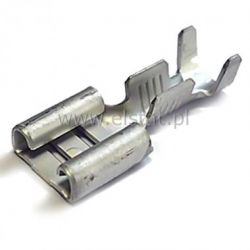 Konektor GN ( nasuwka) metal 6,3 / F-2,5