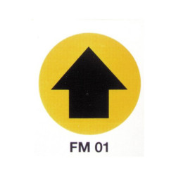 Beaverswood Floor Marker 430mm dia. Directional Arrow