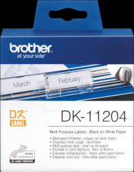 DK-11204 Multipurpose labels, 17 x 54 mm, (400 per roll)