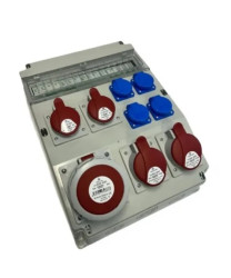 Rozdzielnica elektryczna CEE 63A 2x32A 2x16A 4x230V