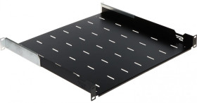 Regulowana półka do szafy RACK 19cali S-RSA19-1U-450B
