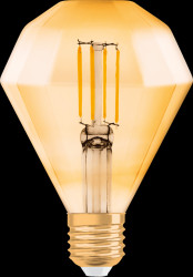 4058075091955 LED bulb VINTAGE 1906 E27, 4,5 W, 470 lm, 2500 K, filament