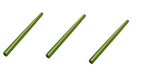 Rura Termokurczliwa Cienkościenna Żółto-Zielona Rtc_31,8-15,9-Zzt /10Szt./