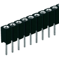 Fischer BLY 1 50 Precision Contacts Female Header 1x50 Vertical 2mm Pitch