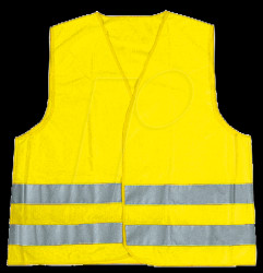 ISO20471-G Breakdown high-visibility vest, yellow, DIN EN 471/CL2