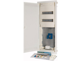 Rozdzielnica hybrydowa podtynkowa 24 modułowa 2x12M drzwi metal superpłaska IP30 KLV-60UPS-HY24-SF 302431 EATON