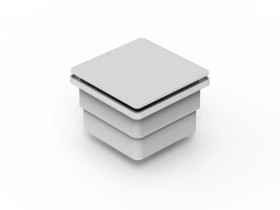 Skrzynka kontrolna do elewacji 140x140x100mm MAX szara 68.2/SZARA PL /96801208/