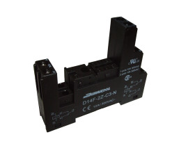 Gniazdo przekaźnika do: Przekaźniki DM41, DM87N, DX87N Durakool D14F