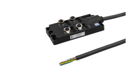 Vk98e199, Rozdzielacz, 25X124x54mm, 30V, 4X M12 5Pin, Stały Rozdzielacz...