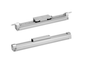 Siłownik pneumatyczny beztłoczyskowy skok: 300mm EMERSON ? AVENTICS Ø: 25mm Regulowany pneumatycznie G 1/8 RTC-BV