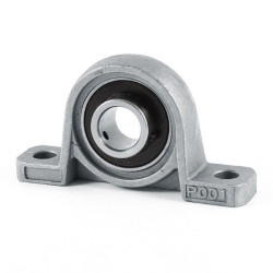 KP001 - 12mm Self-aligning Pillow Block Bearing in Aluminum Housing - Shaft Support