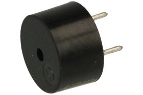Buzzer elektromagnetyczny; KPM-09C; 80 dB; 1,5V; 80mA; fi 9,7mm; 3,1kHz; przewlekany (THT); 4; bez generatora; piny; 5,5mm; KFB;