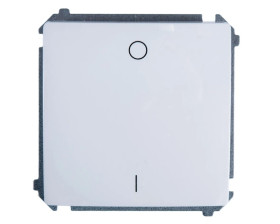 Simon Basic Łącznik dwubiegunowy, szybkozłącza, biały BMW2.01/11