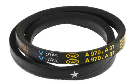 Pas napędowy 940mm szerokość na górze: 13mm A RS PRO długośc wew.: 940mm