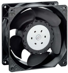 DC axial fan, 48 V, 140 x 140 x 51 mm, 490 m³/h, 75 dB, ball bearing, ebm-papst 5318/2TDHHP
