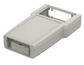 Bopla ART 865 DIS with BE 60 (34186592) - obudowa z wgłębieniem w pokrywie, z oknem wyświetlacza i pojemnikiem na baterie (236 x