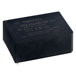 Vigortronix VTX-214-020-124 20W SMPS AC-DC Converter 24V Output