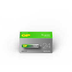 GP GPPCA24AS576 GP Super Alkaline AAA 24&#x27;s Paper box