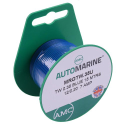 Blue 0.35mm Thin Wall 11A Cable Mini Reel 15M