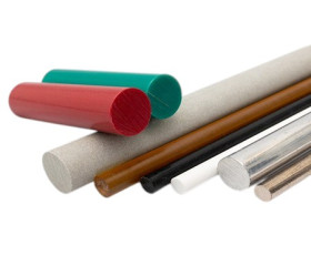 Pręt poliimidowy PI, Ø 25.4mm x 100mm