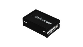 EnviSensor ETH PoE: Zasilany przez PoE rejestrator warunków klimatycznych z czujnikiem temperatury i oprogramowaniem zarządzając